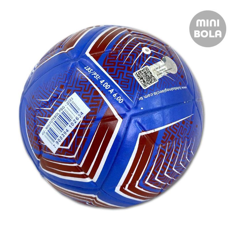 Mini Bola De Futebol Paris Saint-Germain Azul - Treinos E Jogos