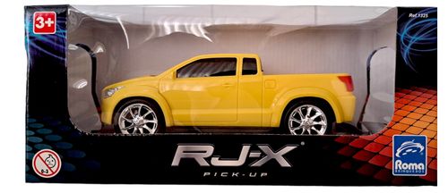 Caminhonete - Roda Livre - Pick-Up RJ-X  Amarela - 1325 - ROMA JENSEN