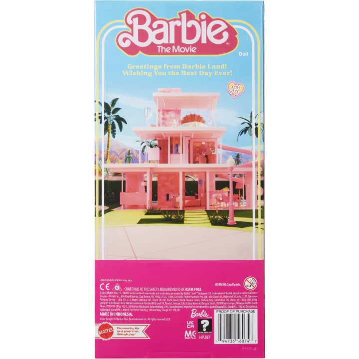 Barbie O Filme, Dia Perfeito, boneca de coleção Barbie Signature :  : Brinquedos e Jogos