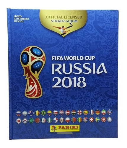 Album Copa 2018 - Capa Dura Russia