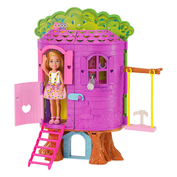 Conjunto e Boneca - Barbie Chelsea - Casa na Árvore - Mattel