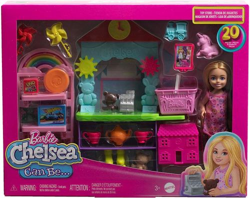 Boneca - Barbie - Conjunto Chelsea Loja de Brinquedos - HNY59 - MATTEL