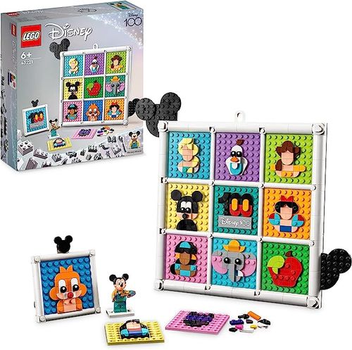 Blocos de Montar - 100 Anos de Icones das AnimacOes da Disney LEGO DO BRASIL