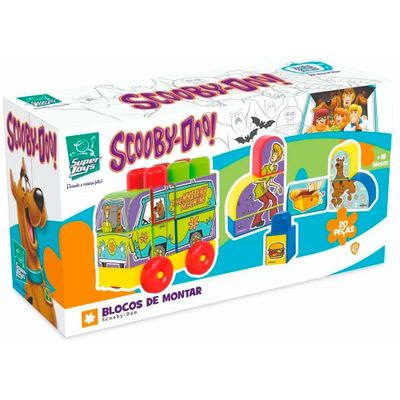 Blocos de Montar - Scooby-Doo - 20 pecas - 453 SUPER TOYS