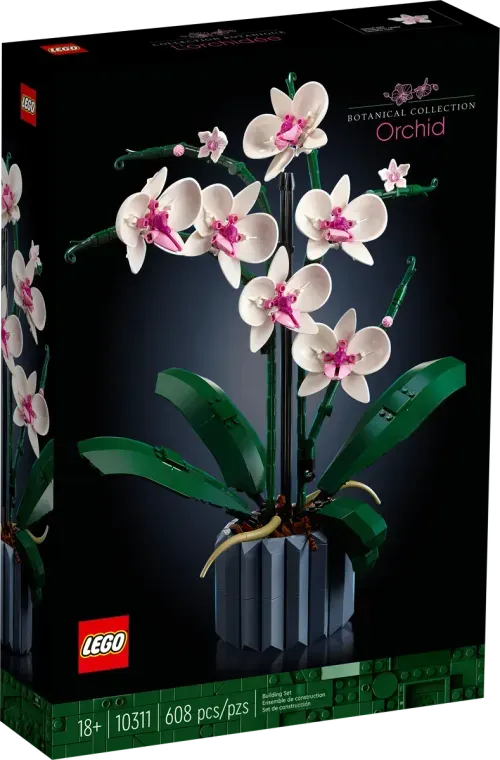 Blocos de Montar -  Botanical Collection Orchid - 10311 - M BRINQ