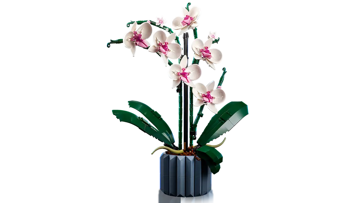 Blocos de Montar - Botanical Collection Orchid - 10311 - M BRINQ