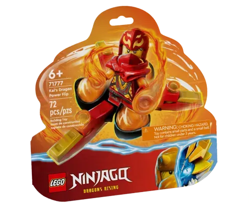Blocos de Montar - Ninjago - Giro Spinjitzu do Poder do Dragao de Kai - 71777 - LEGO DO BRASIL