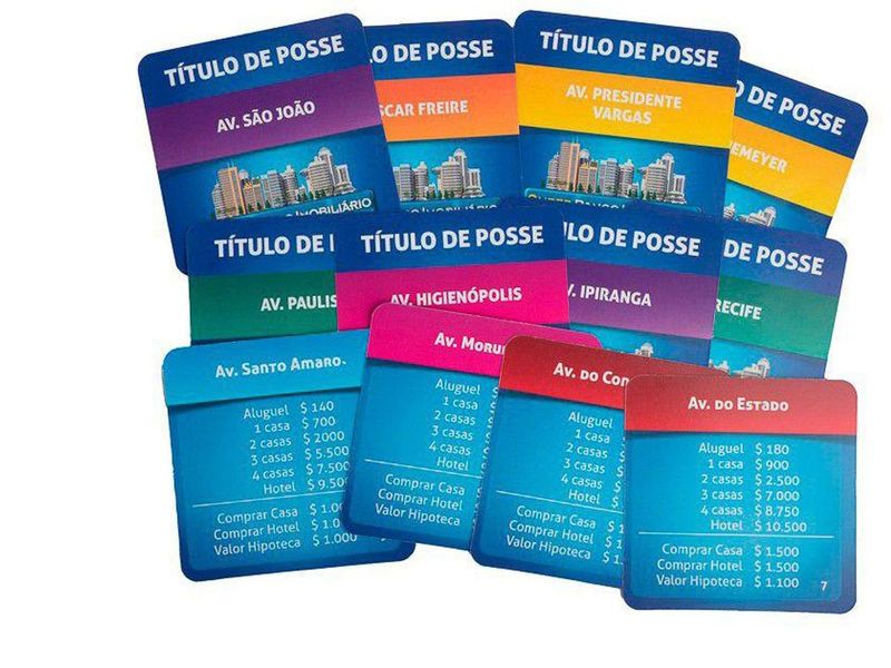 Jogo Banco Imobiliário - Estrela - Xickos Brinquedos