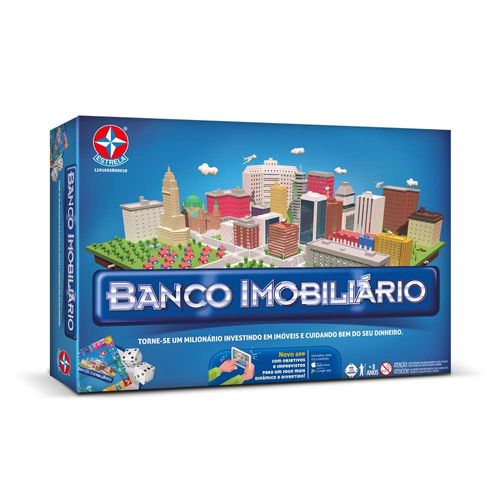 Jogo - Banco Imobiliario grande ESTRELA