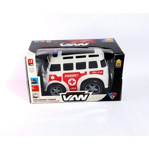 Carro Elite - Van Ambulancia - Emergency -  Branco - 560 BSTOYS