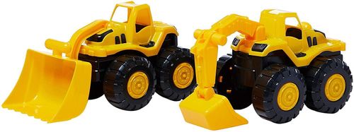 Conjunto - Tractor Collection - Trator e Escavadeira Articulados - 301 BSTOYS