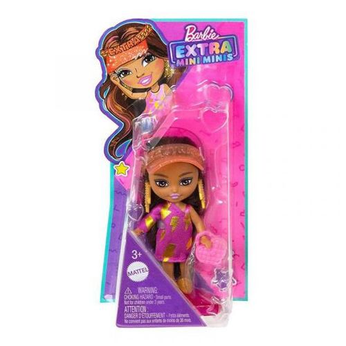 Boneca - Extra Mini Roupas De Moda - Laranja MATTEL
