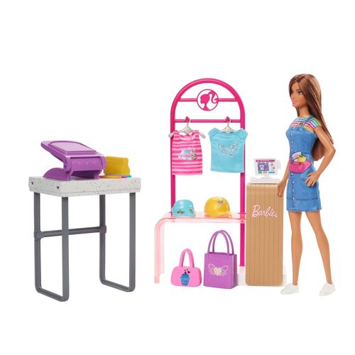 Conjunto com Boneca - Barbie - Atelie Fashion MATTEL