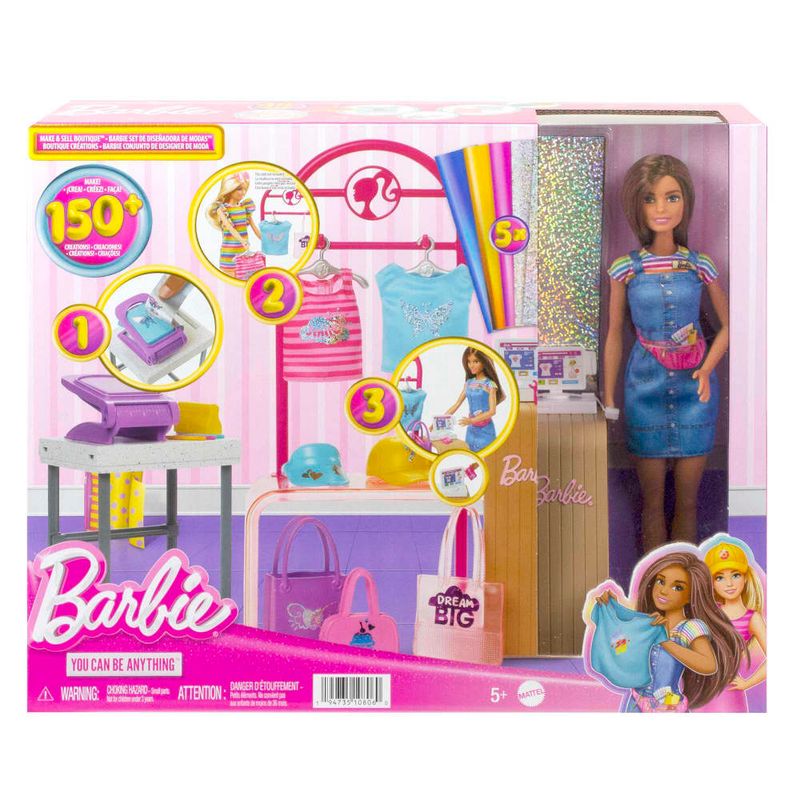 Ateliê De Costura Da Barbie Estúdio Fashion Playset em Promoção na  Americanas