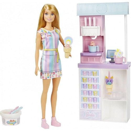 Conjunto - Boneca Barbie - Sorveteria Divertida MATTEL