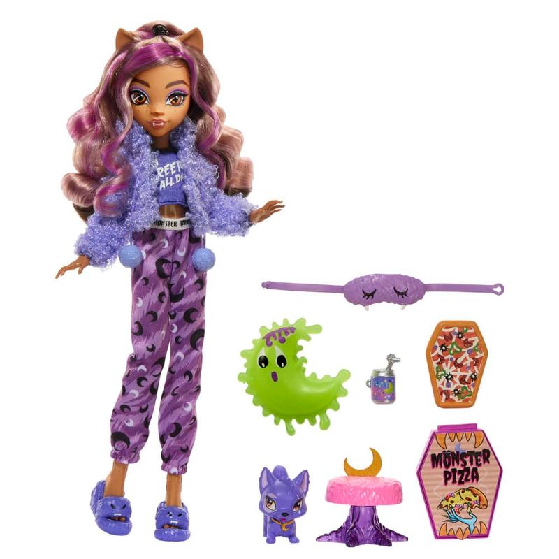 Monster High Creepover Party Clawdeen Wolf 10.6 Doll HKY67 - Best Buy