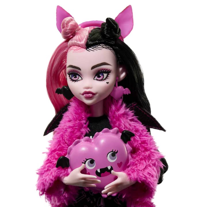 Boneca - Monster High - Draculaura - Pink - Mattel