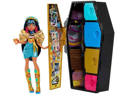 Boneca Articulada - Monster High - Skulltimate Secrets - Cleo de Nile MATTEL