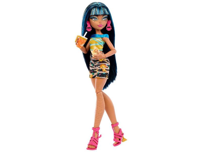 Boneca Articulada com Acessórios - Monster High - Cleo De Nile - Mattel -  Ri Happy