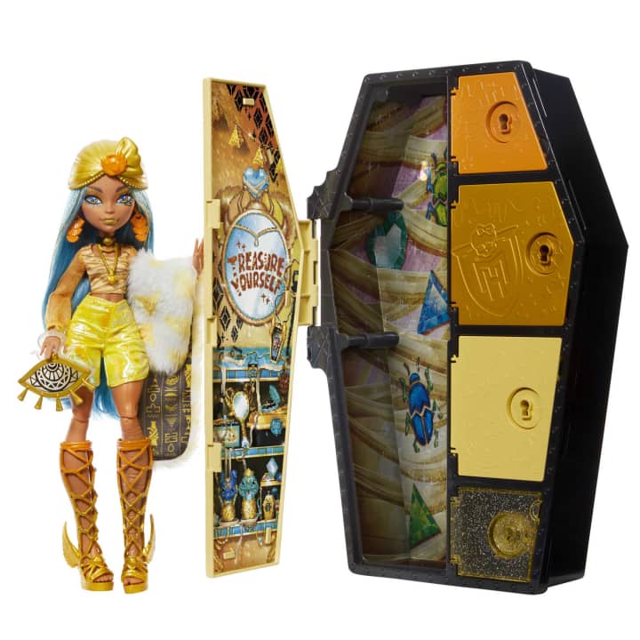 Boneca Articulada com Acessórios - Monster High - Cleo De Nile - Mattel -  Ri Happy