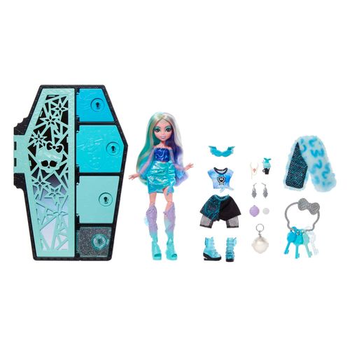 Boneca Articulada - Monster High - Skulltimate Secrets - Fear Idescent - Lagoona Blue  -HNF77 MATTEL