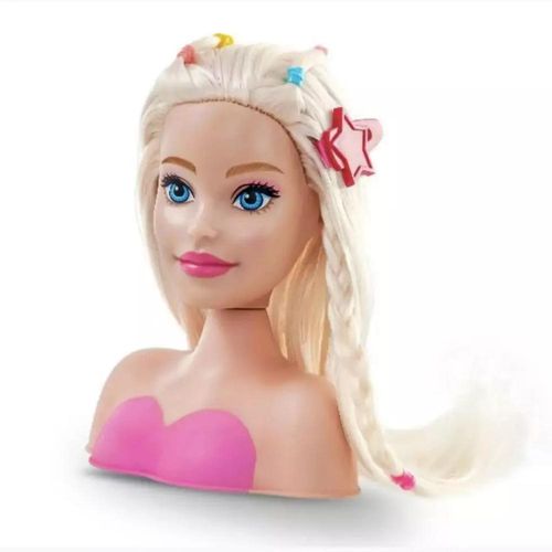 Boneca - Barbie - Mini Busto - Styling Pentear - Com acessorios PUPEE BRINQUEDOS