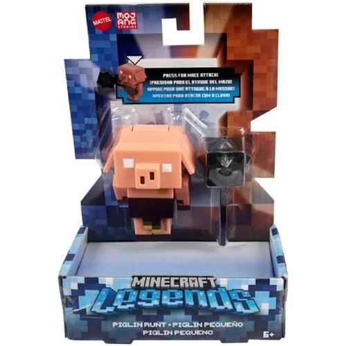 Boneco - Minecraft Piglin Pequeno MATTEL