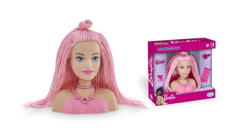 Barbie de Pentear - Busto Barbie - Styling Head Hair - Pupee