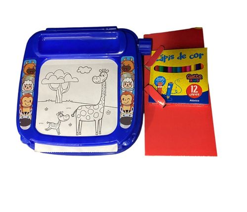 Mesa - Mesinha Para Pintar Azul BSTOYS