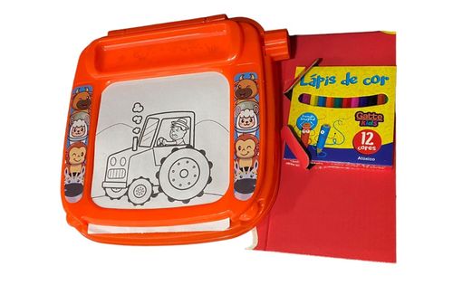 Mesa - Mesinha Para Pintar Laranja BSTOYS