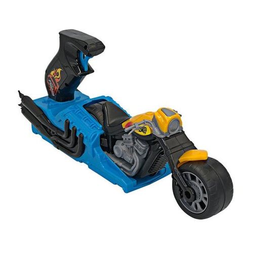 Lancador - Moto Rodao Amarela BSTOYS