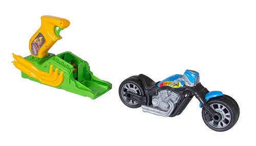 Lancador - Moto Rodao Azul BSTOYS