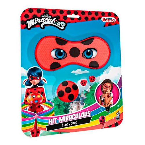 Kit Fantasia - Miraculos Lady Bug NOVABRINK