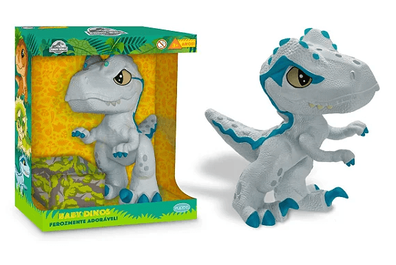 Mini T-Rex Baby Dinos Jurassic World Marrom (3a+) - Pupee