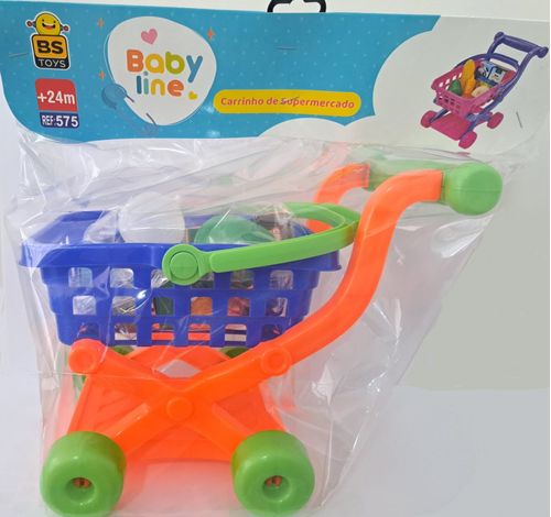 Carrinho - Mercado Baby Line - Verde BSTOYS