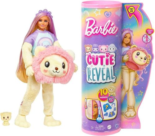 Boneca - Barbie Cutie Reavel - Camisetas Fofas - Leao MATTEL