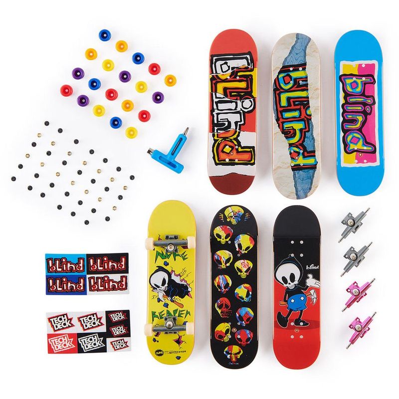 Skate de Dedo Tech deck Ultra Revive Com 4 Skates - Sunny - Skate de Dedo -  Magazine Luiza