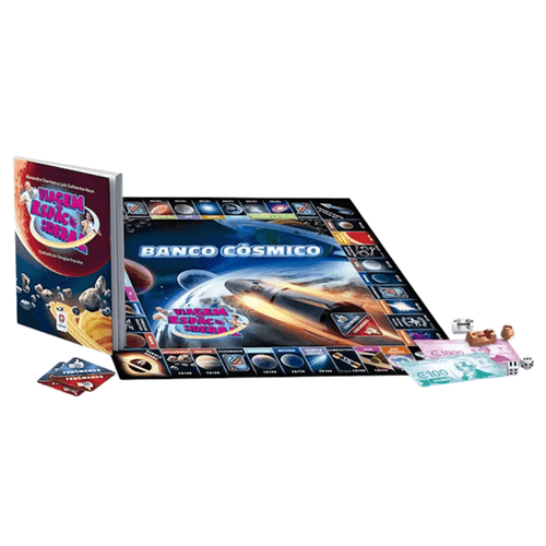 Jogo - Banco Imobiliario - Cosmico - Com livro ESTRELA