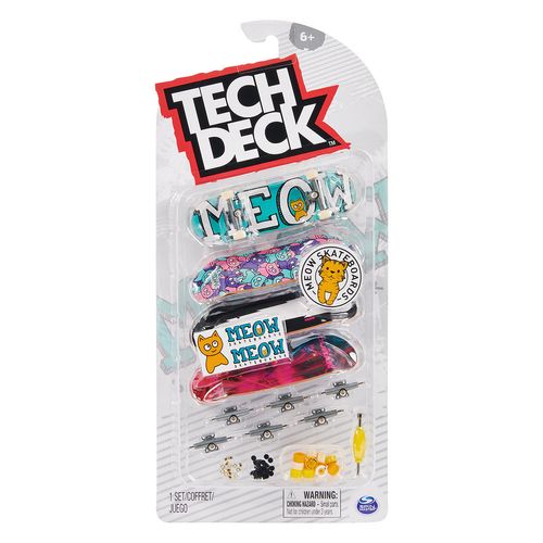 Skate de Dedo - Colecao Meow - Tech Deck SUNNY BRINQUEDOS