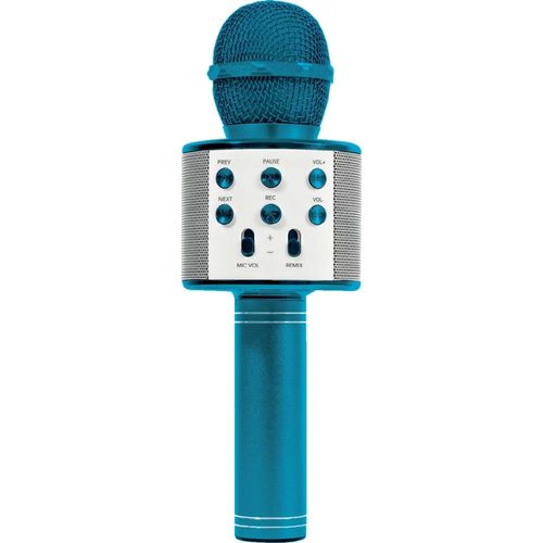 Microfone Bluetooth - Star Voice - Azul LUMINUS IMPORTACAO E