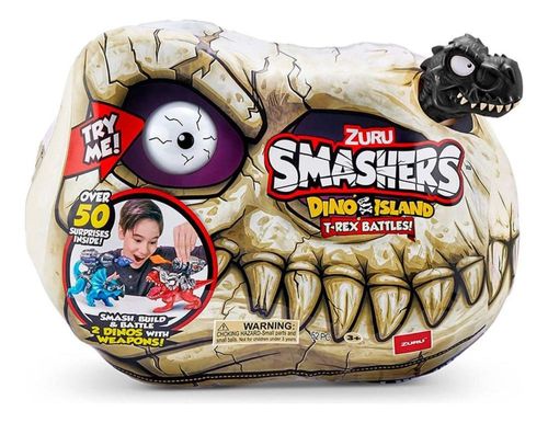 Smashers - Dino Island - T-Rex Battles - Preto START