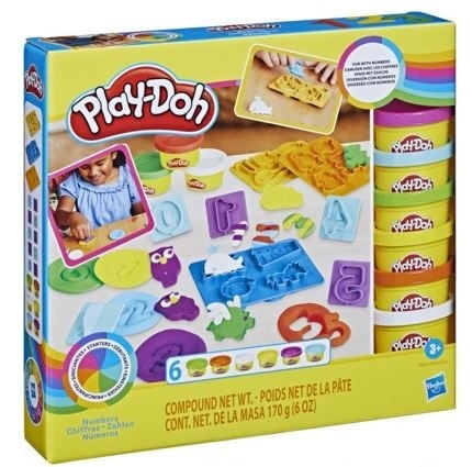 Massa de Modelar - Play-Doh - Conjunto Numeros e Formas HASBRO