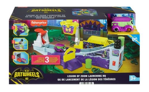 Pista - Legion of Zoom - Fisher-Price - Batwheels DC MATTEL