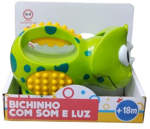 Bichinho Educativo - Dinossauro com Som e Luz HONGYAO