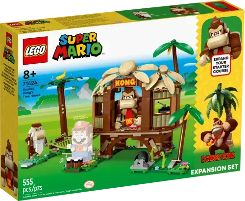 Blocos de Montar - Super Mario - Casa na Arvore do Donkey Kong LEGO DO BRASIL