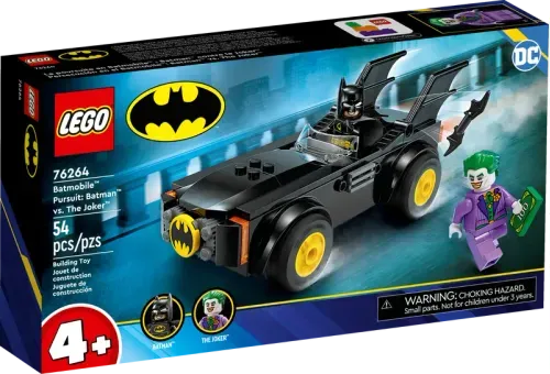 Blocos de Montar - DC - Perseguicao de Batmovel - Batman vs Coringa LEGO DO BRASIL