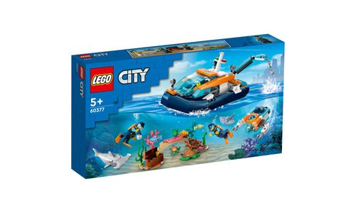 Blocos de Montar - Barco de Mergulho Explorador LEGO DO BRASIL