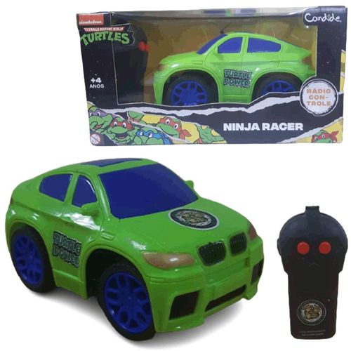 Carro de Controle Remoto - Tartarugas Ninja - Ninja Racer CANDIDE