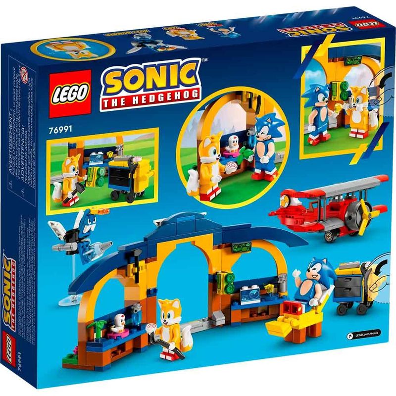 Lego de montar turma Do Sonic.