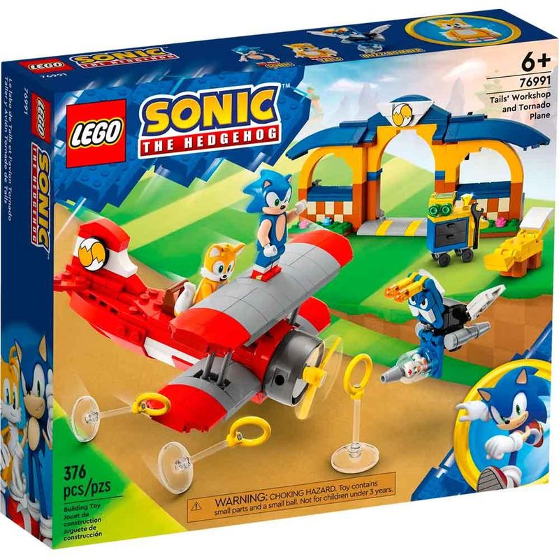 Sonic TAILS - Bloco de Montagem - Stocktoys